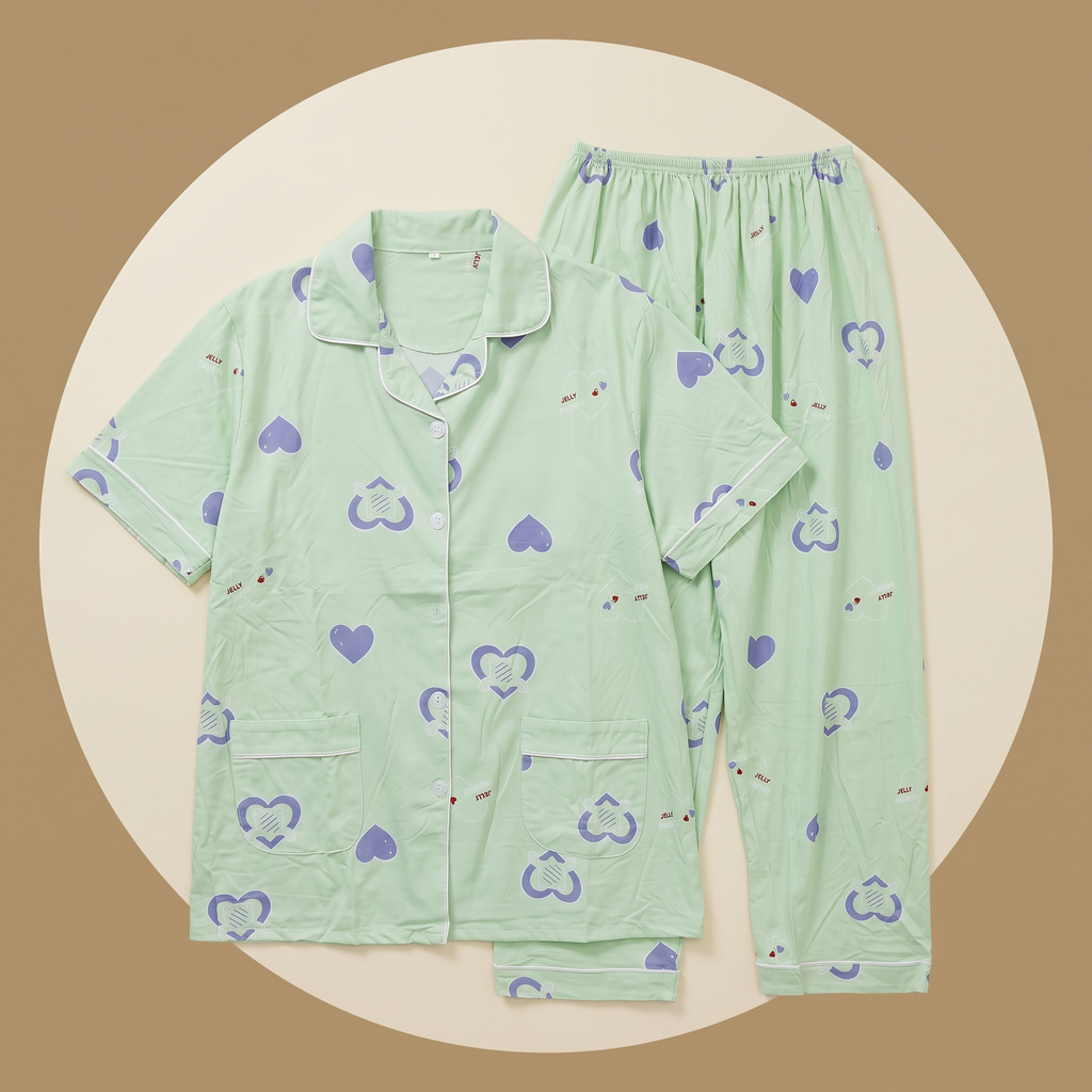 Womens Pajamas 2Pcs 658