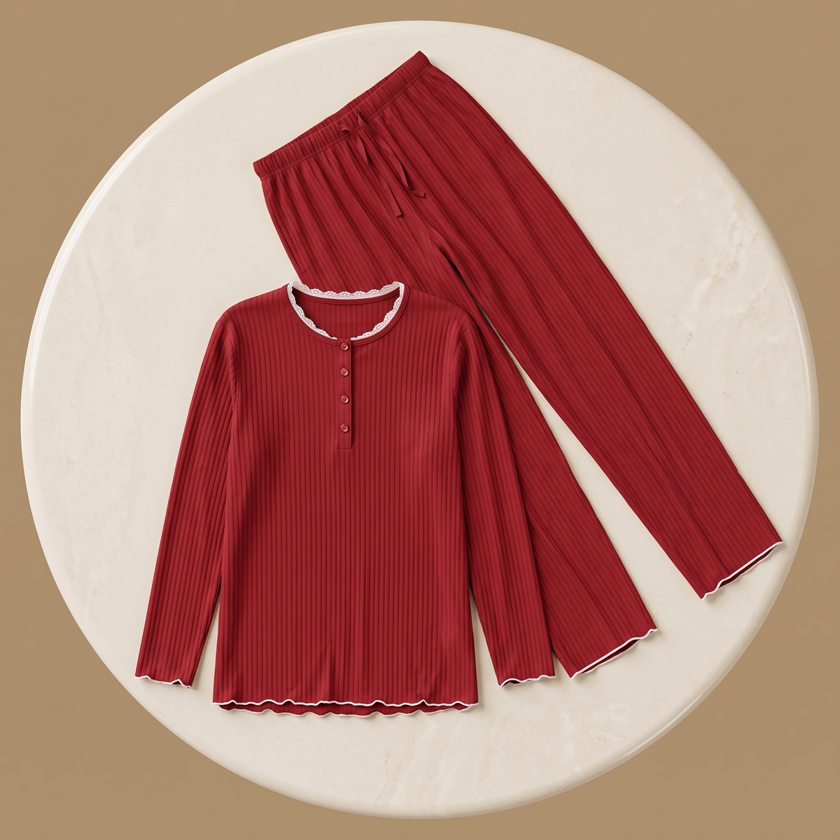Womens Pajama 2Pcs HM-70512