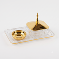 طبق حلوى مع غطاء S-2558