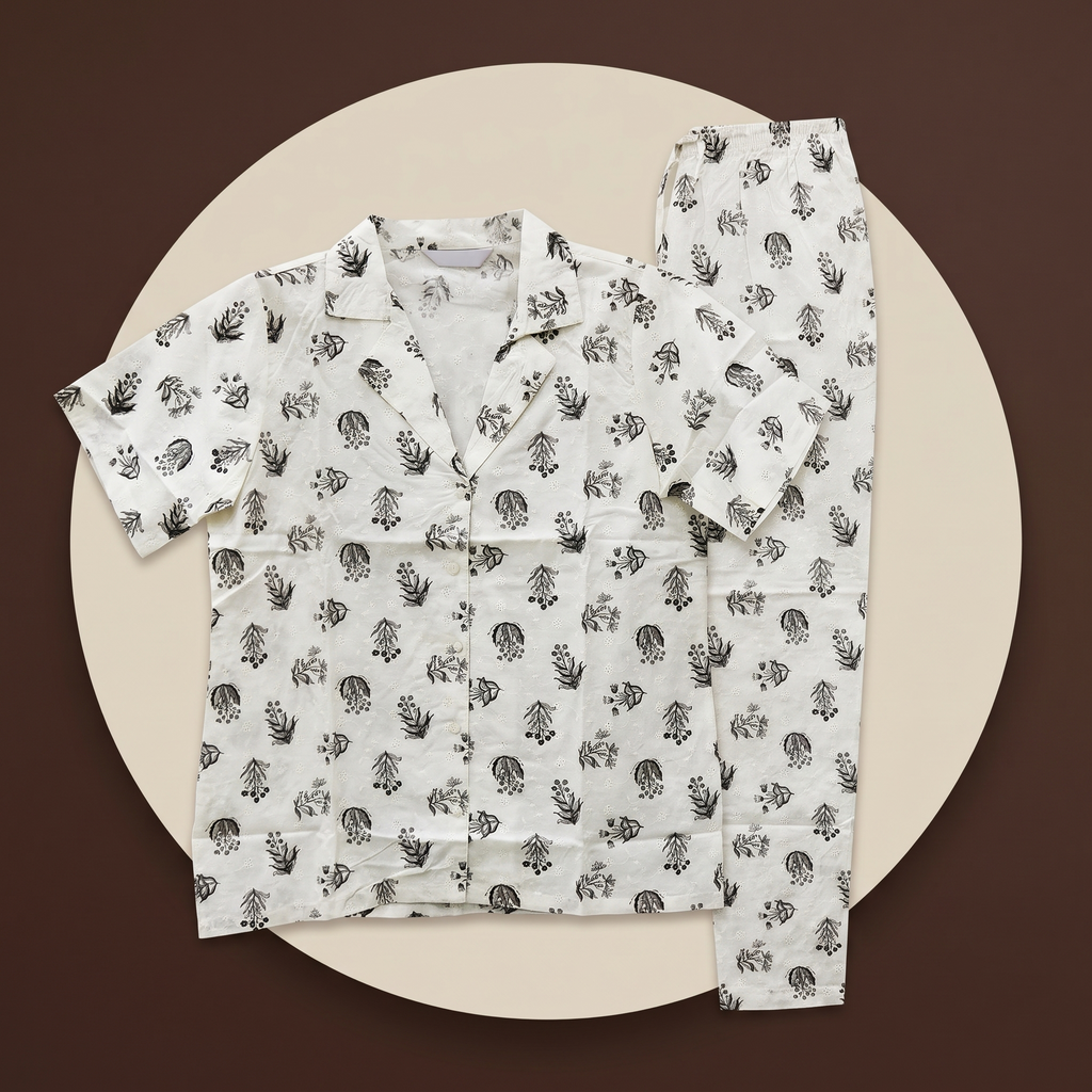 Womens Pajamas 2Pcs 9272 (D)
