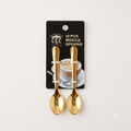 Golden tea spoons 35