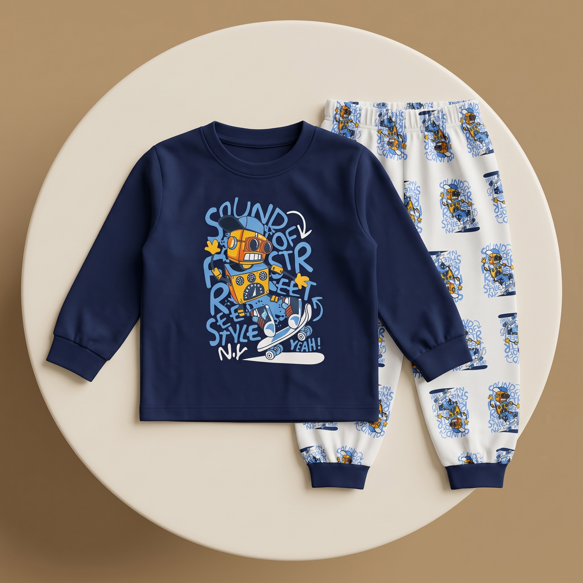 Kids L/S Pajamas BM-139