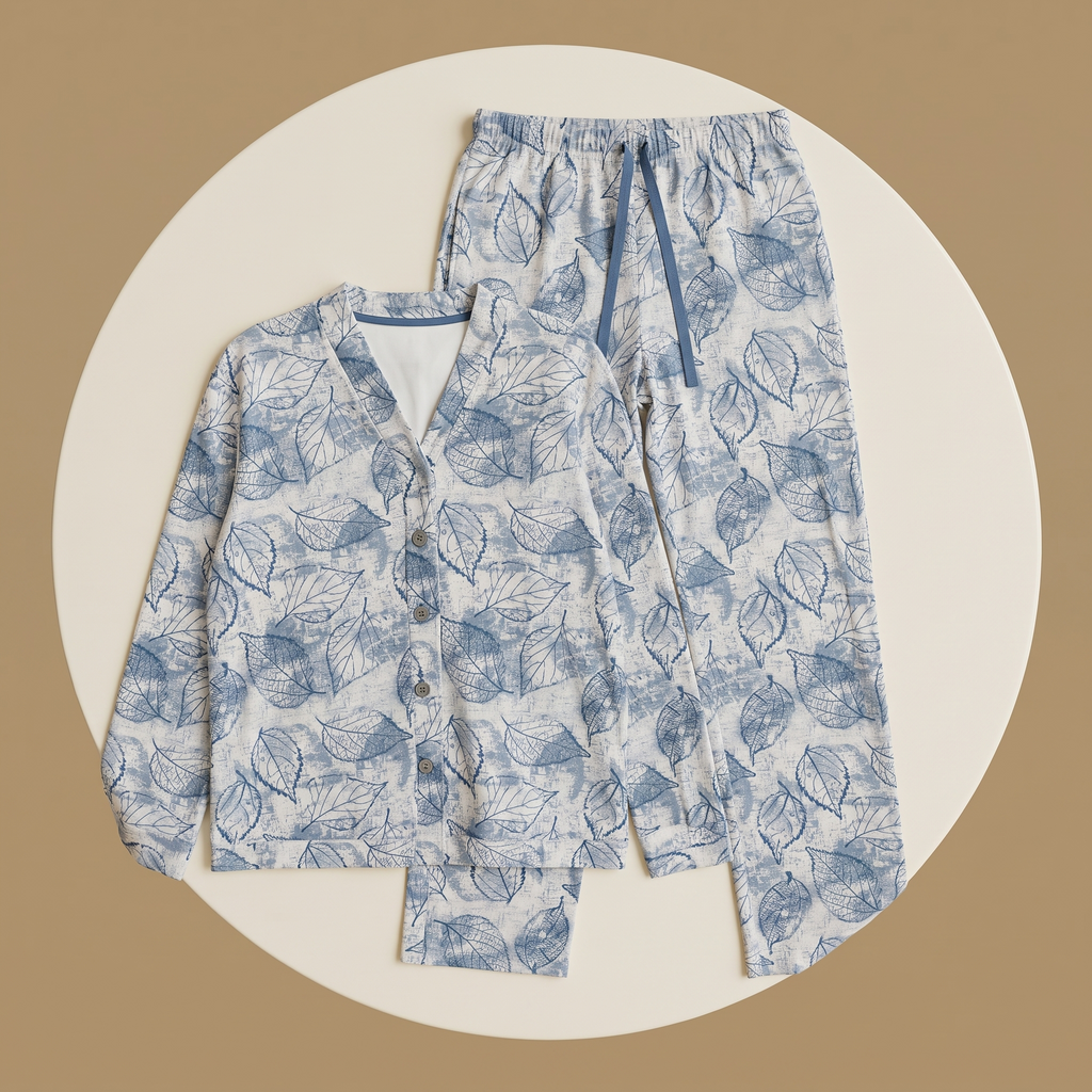 Womens Pyjama 2 Pcs 9133