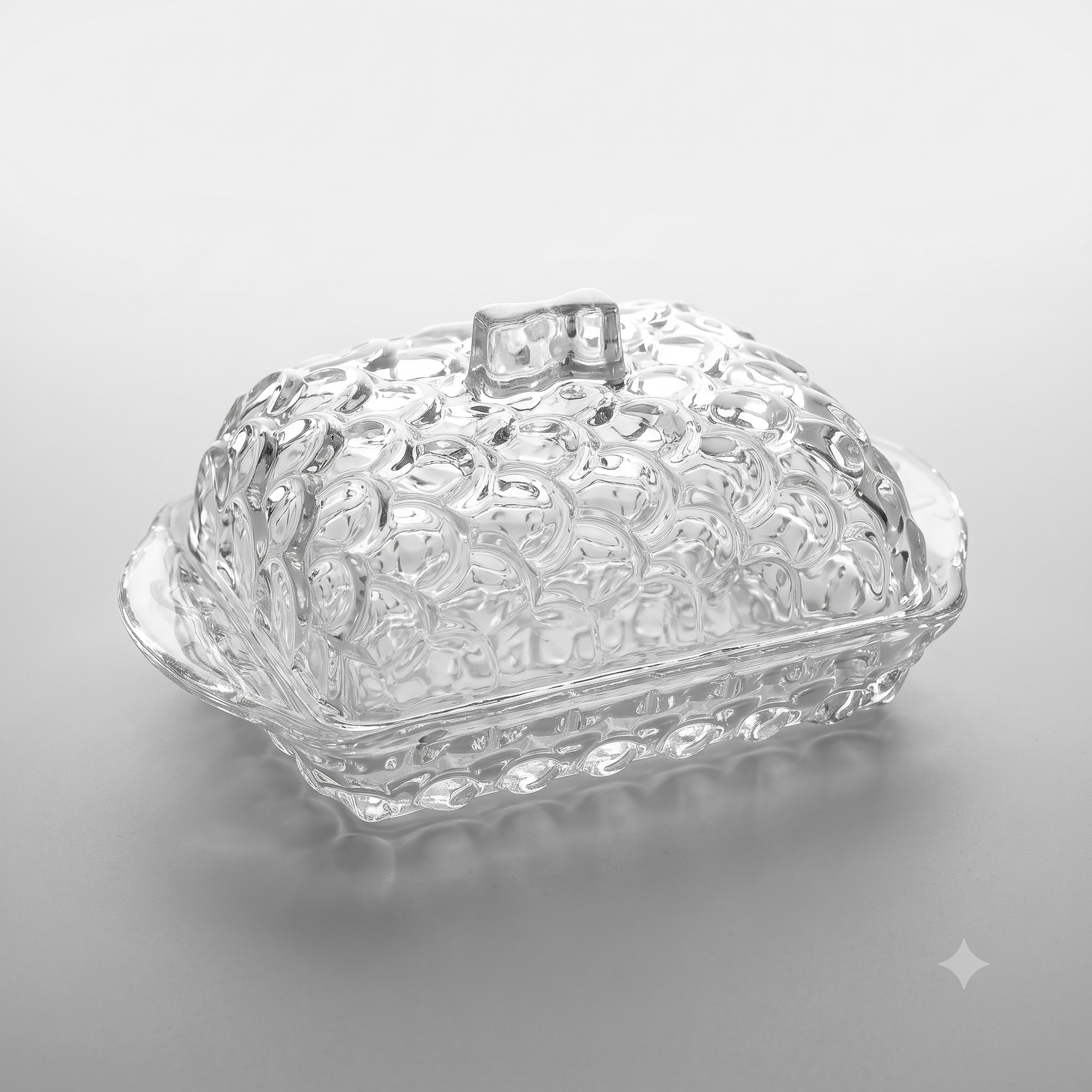 Rectangular Glass Bowl 258
