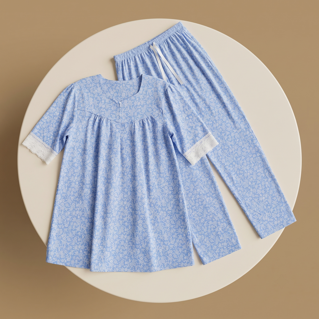 Womens Pajamas 2Pcs Z-1812