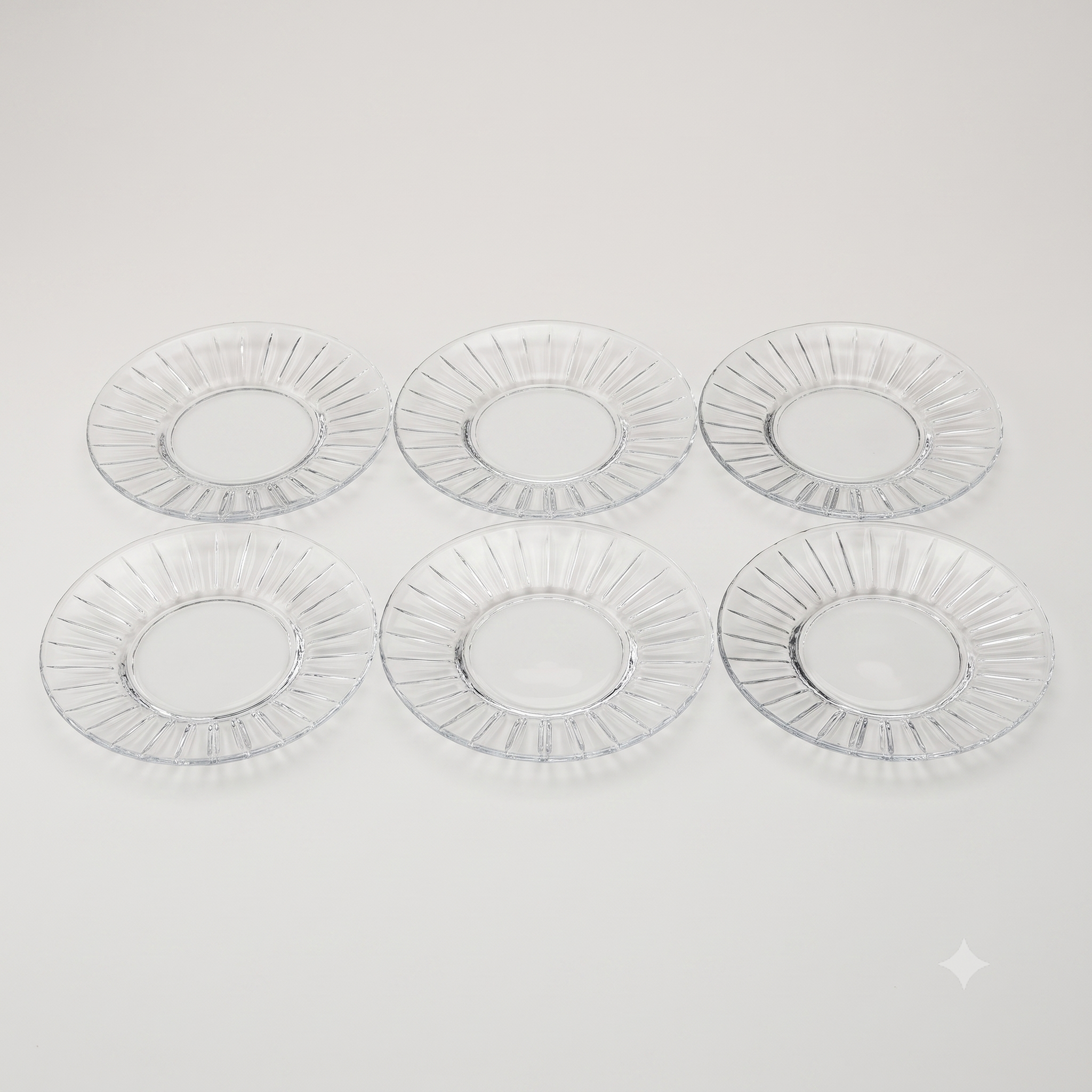 طقم صحون كريستال TC057D