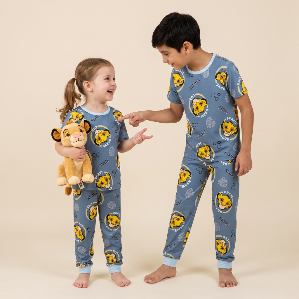 Brave Cub Simba L/S Pajamas