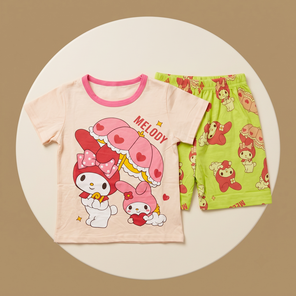 Melody Umbrella H/S Short Set