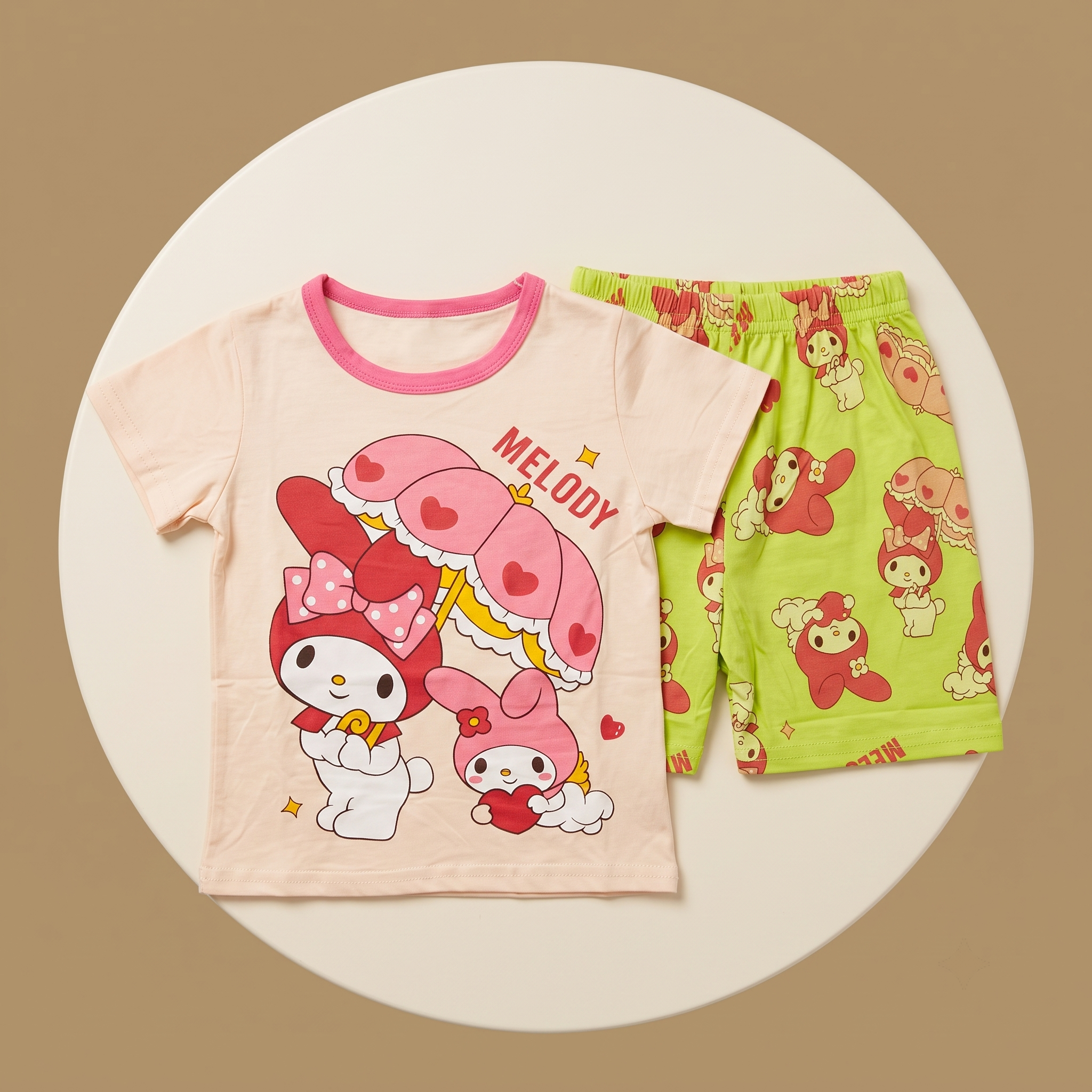Melody Umbrella H/S Short Set