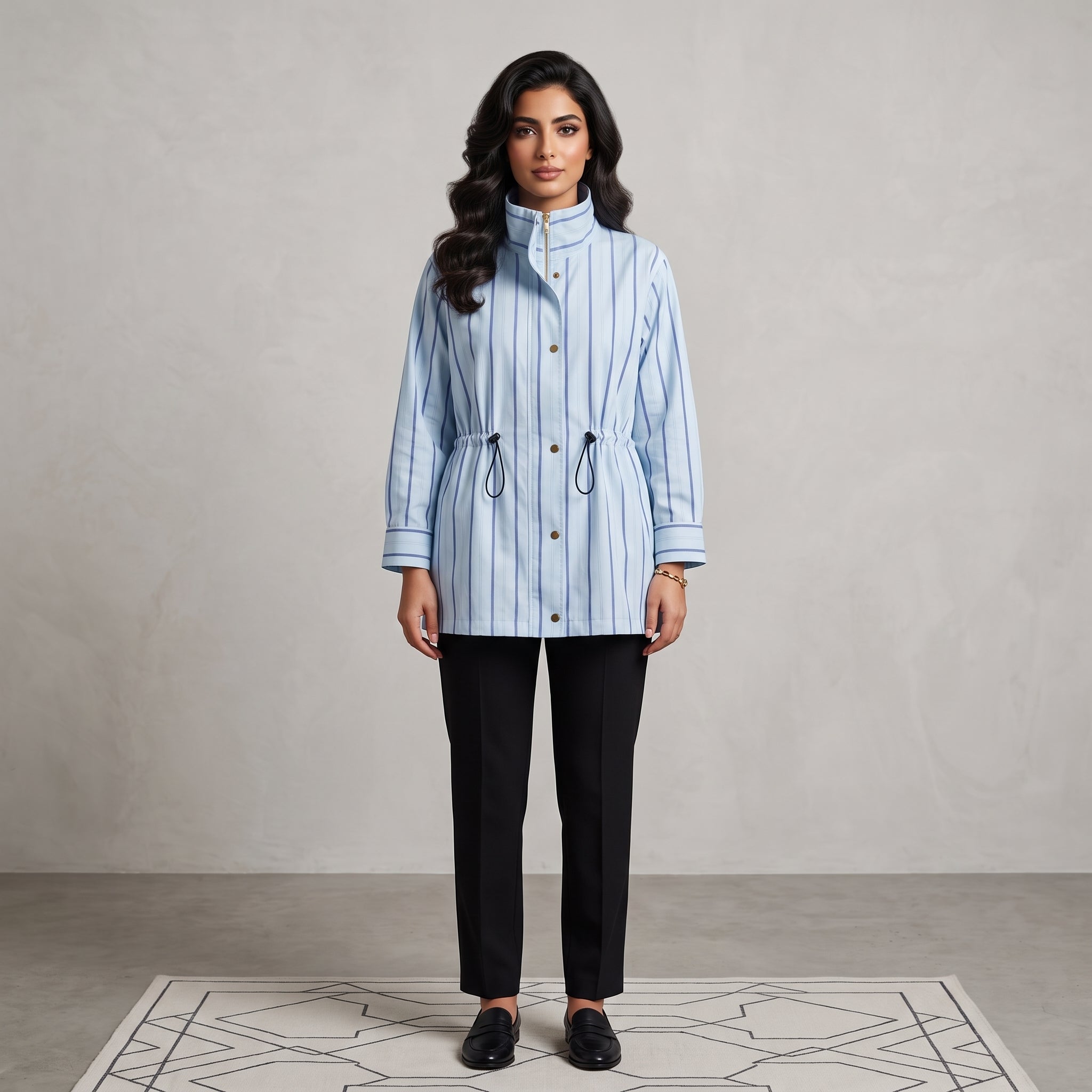 Womens Jacket 1Pcs 8636-1