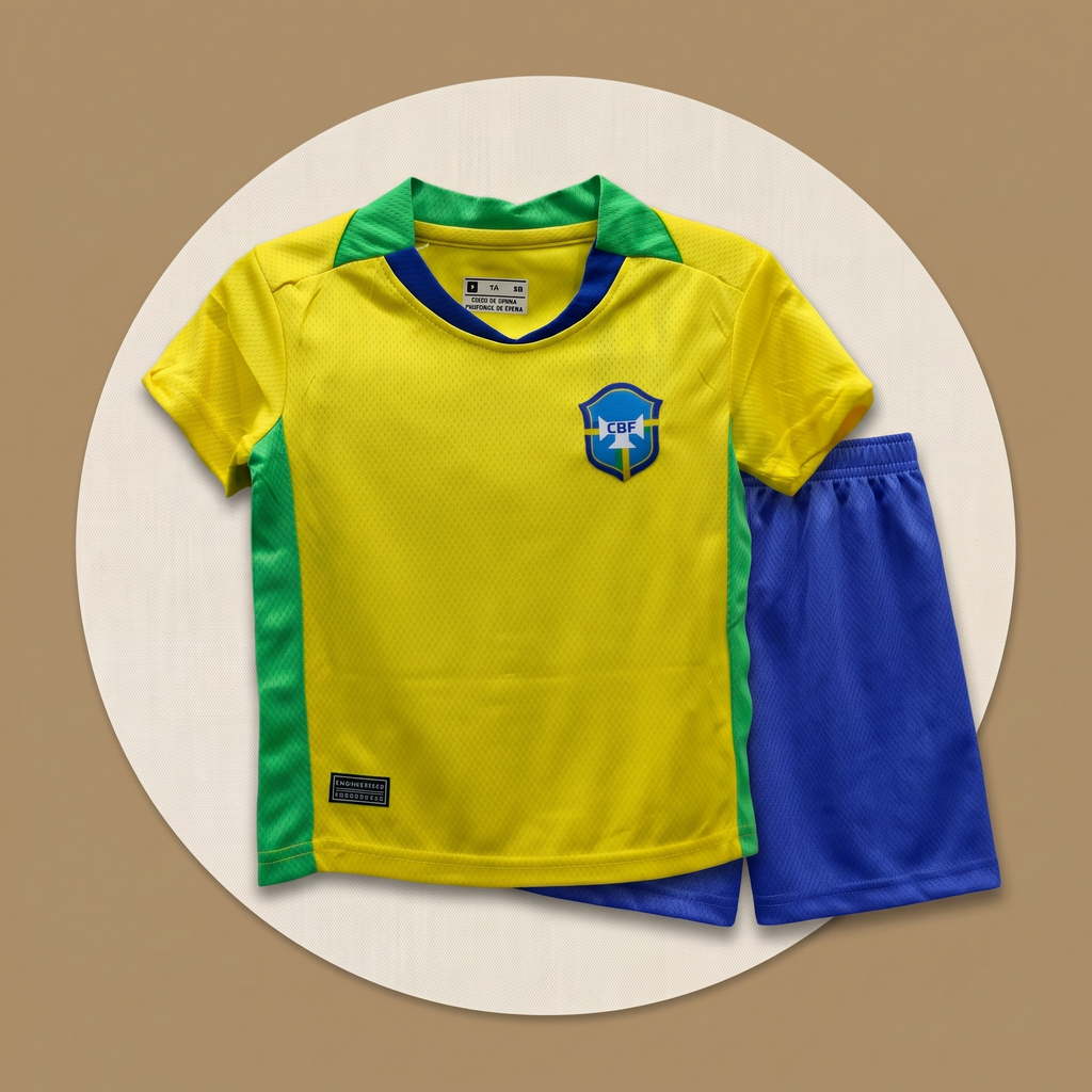 Brazil Kids Bermuda Set