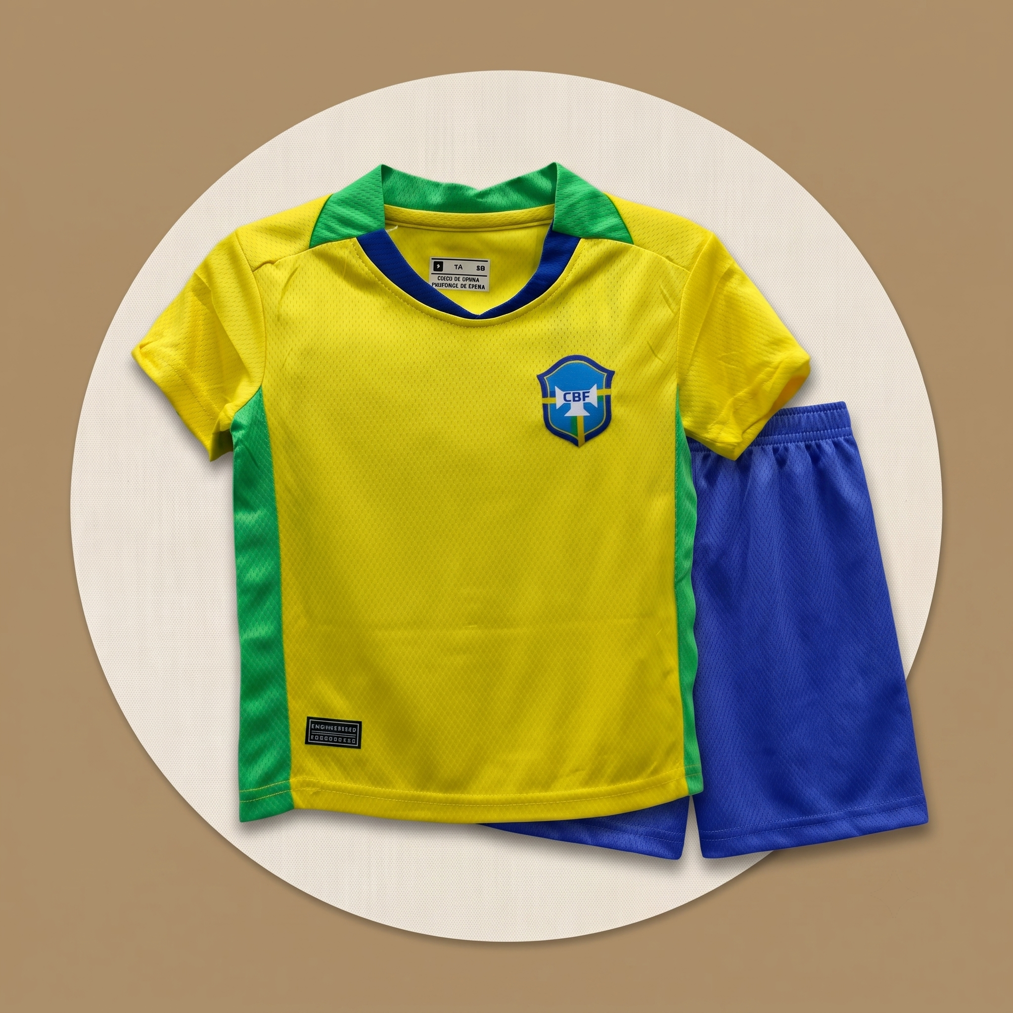 Brazil Kids Bermuda Set