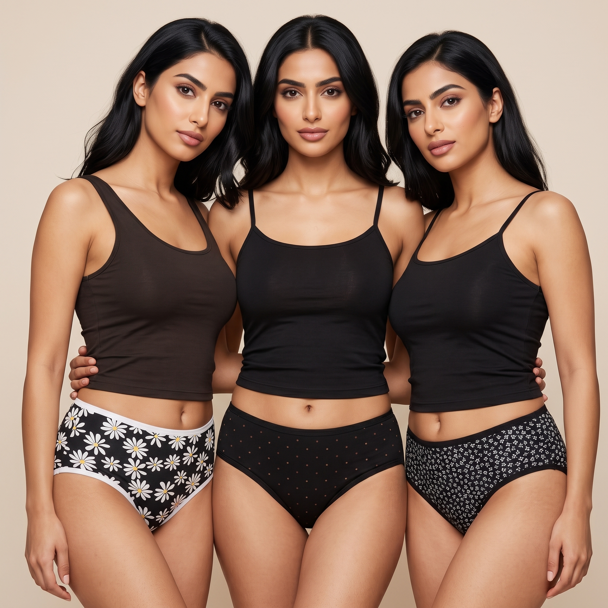 Womens Underwear 3Pcs Set 1010-2