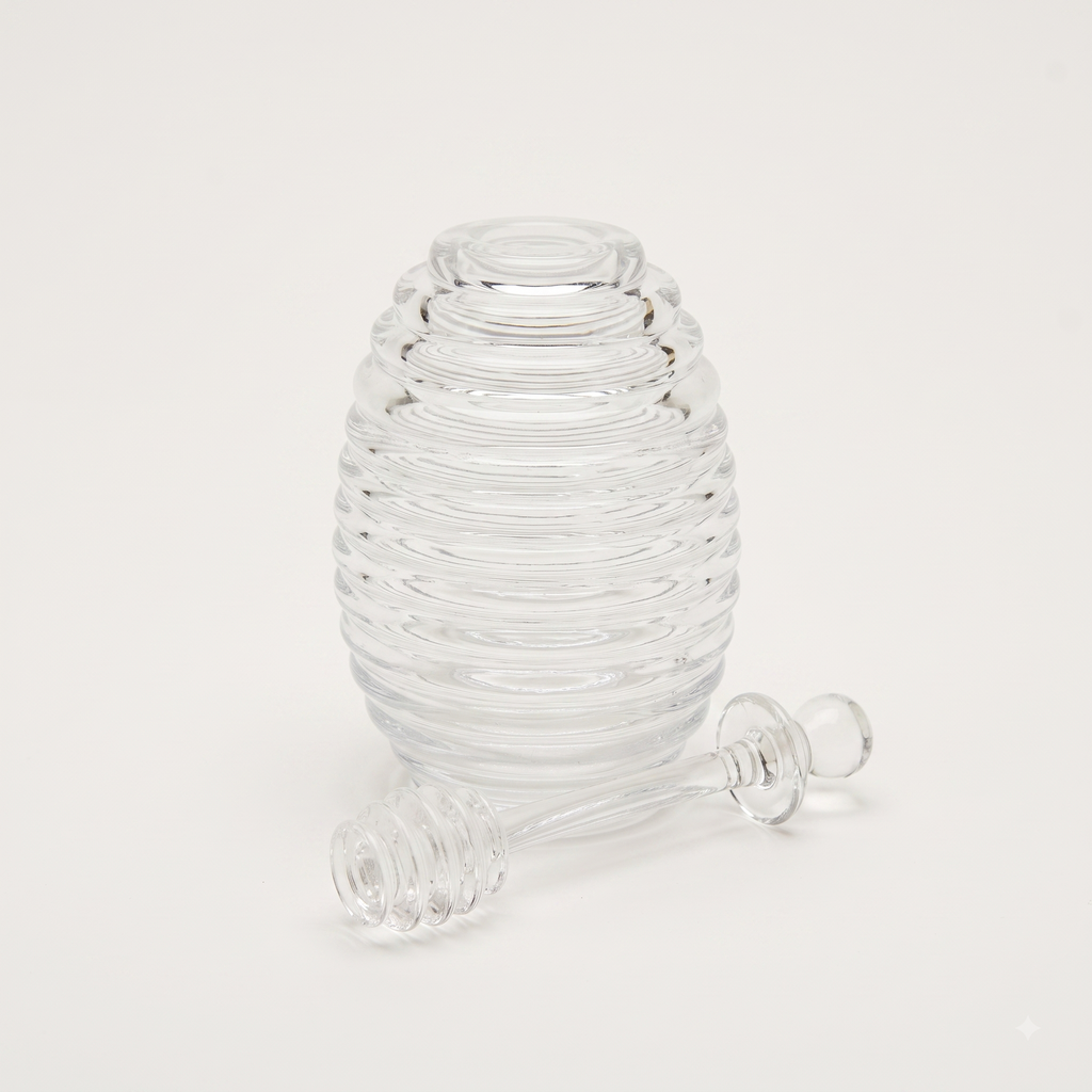 19075/74/76- Acrylic Sugar Bowl Honey