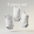 Girls Strapes Bodysuit 3Pcs Set RY-38303