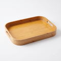 MK3040-4 Oval Wooden Tray Set