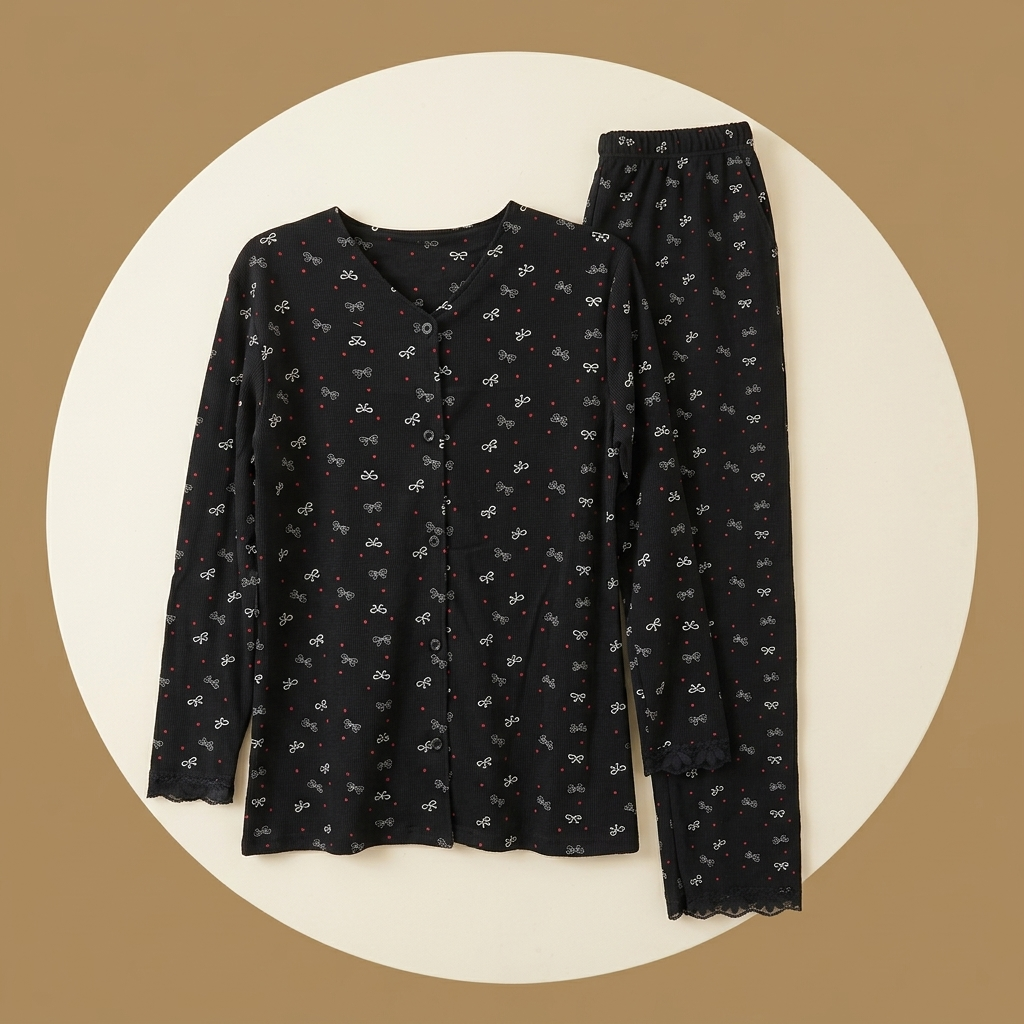 Womens Pajama 2Pcs HM-70562