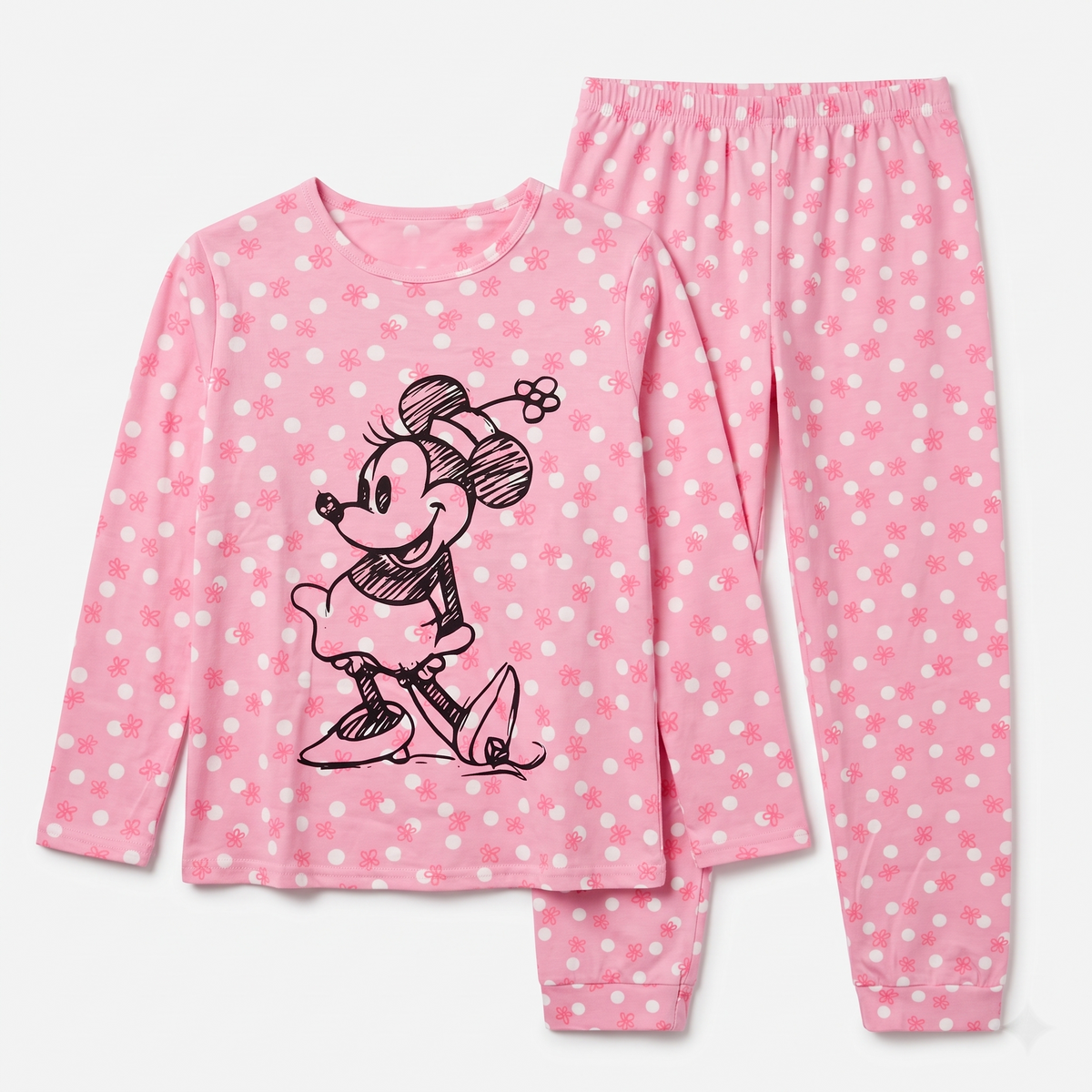 Womens L/S Pajama 2Pcs WB13081