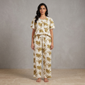 Womens Cotton Pyjama Set LS-126/J-46