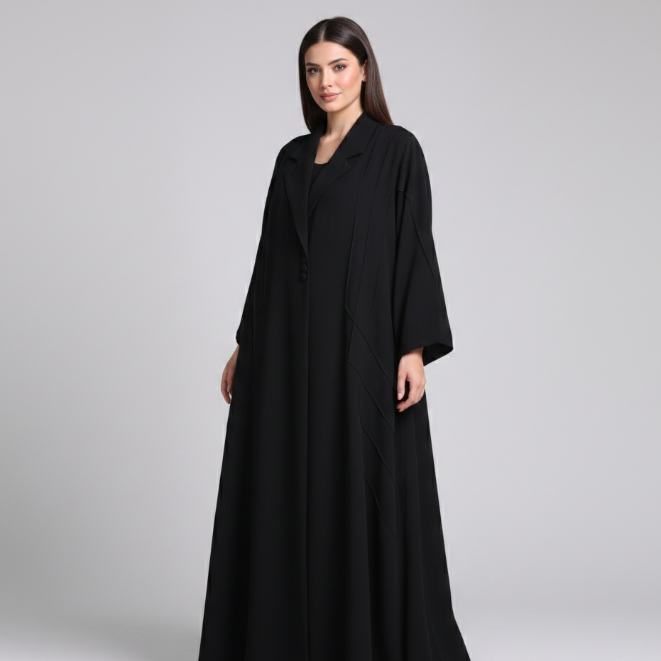 عباية بليزر قطعة واحدة 006