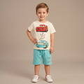 Mcqueen Vs Chick Hicks Boys H/S shorts