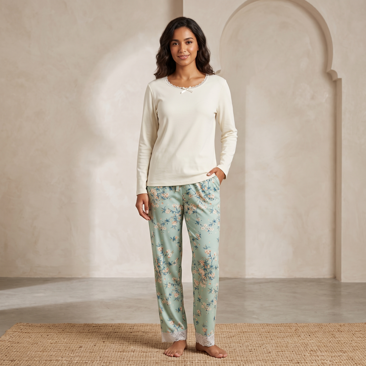 Womens Pajama 2Pcs HM-70601
