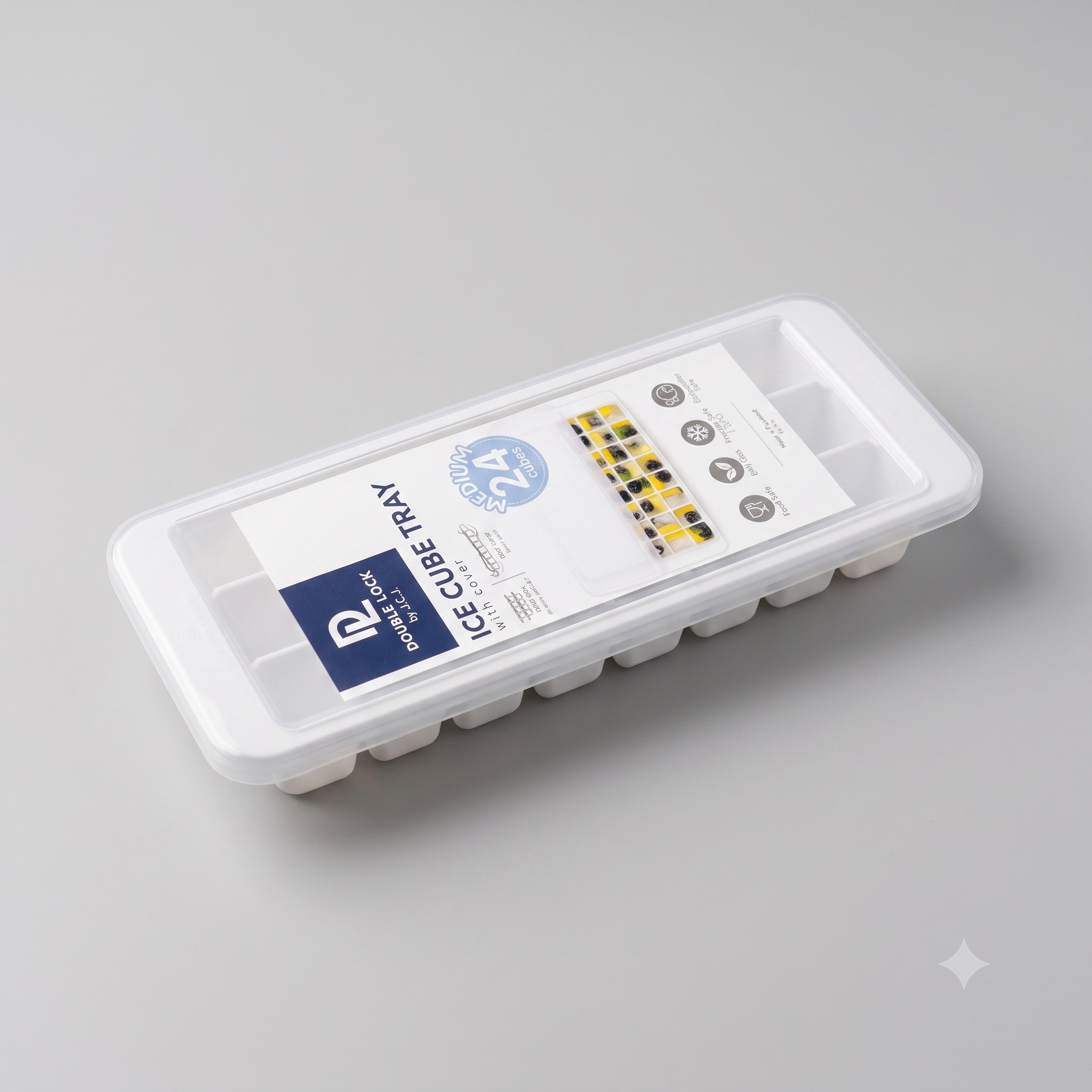 Thai plastic ice cream tub