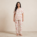 Womens Pajamas 2Pcs 9384 (D)