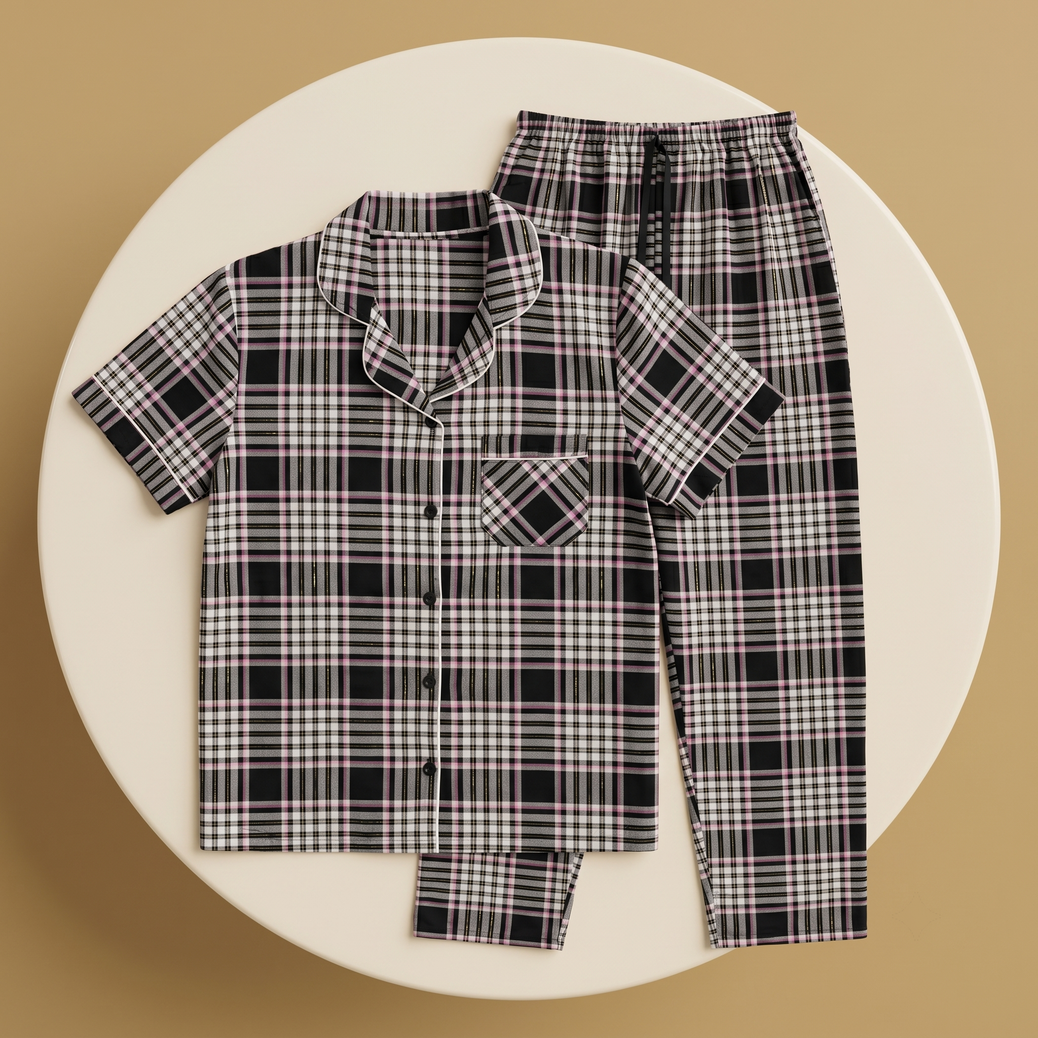 Womens Pajamas 2Pcs LS-86/532