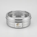 مطبقيه استيل غطاء شفاف  [ 19 CM ]