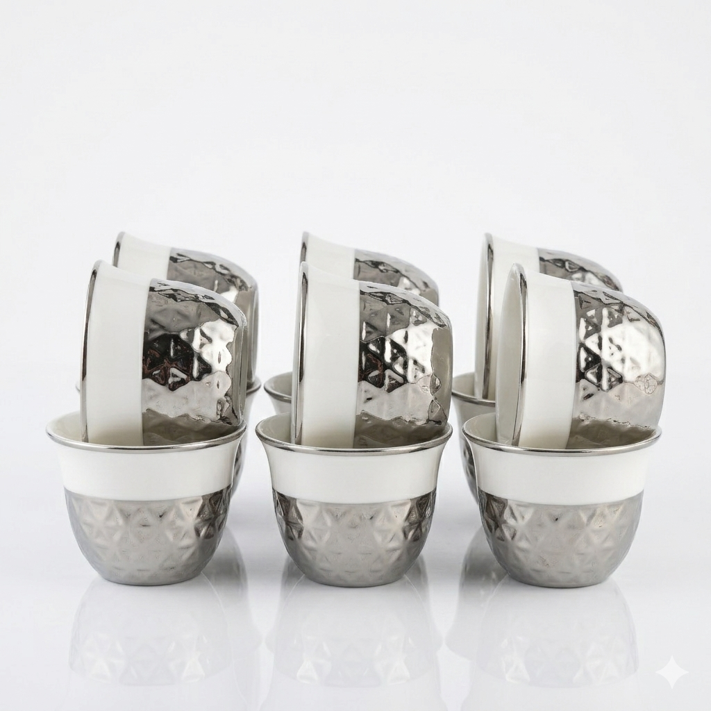 Arabic Coffee Cup Set 12pcs GER4488