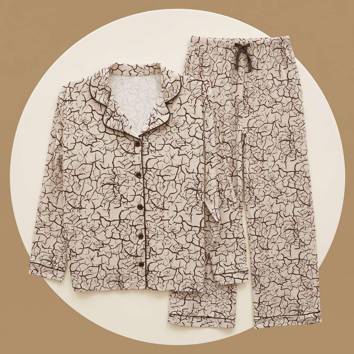 Womens Pyjama 2 Pcs 9142