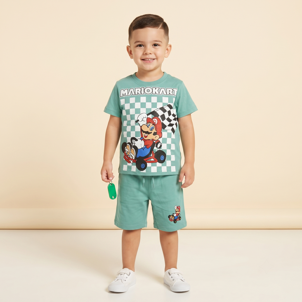 Mario Kart Boys H/S shorts
