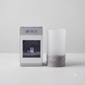 Marble Glass Lit Candle - MK2046-29