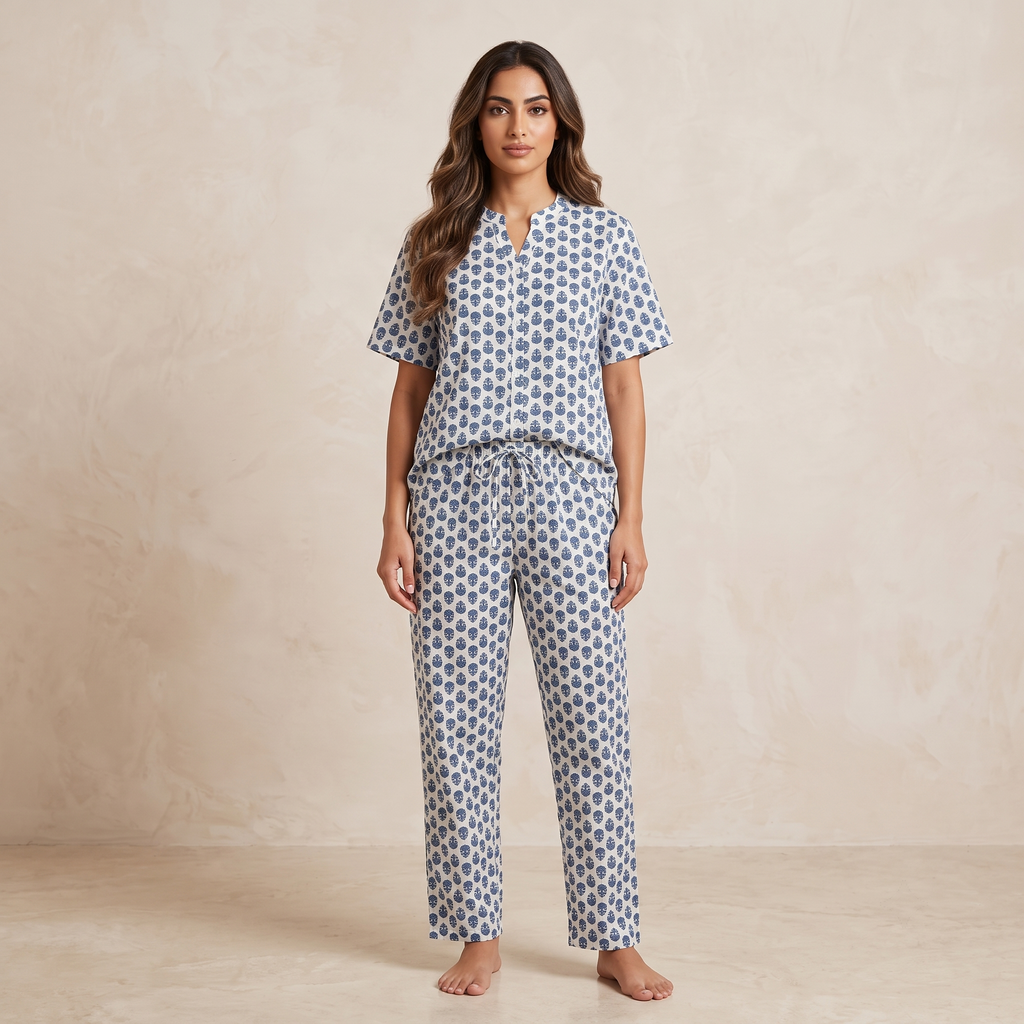 Womens Pajamas 2Pcs 2145 (F)