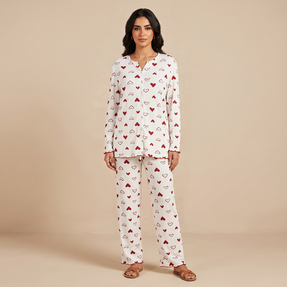 Womens Pajama 2Pcs HM-70523