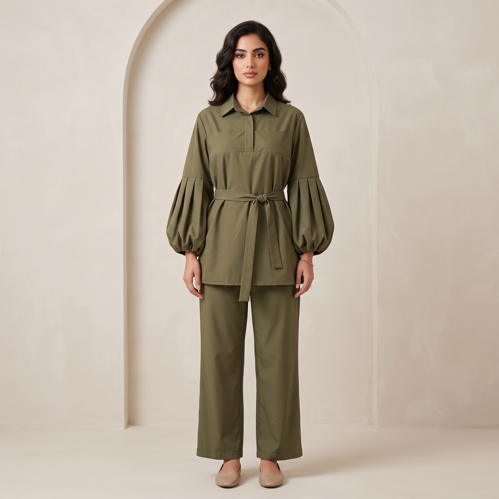 Womens 2Pcs Set 8040