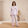 Womens L/S Pajamas 2Pcs 606