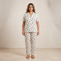 Womens Pajamas 2Pcs 9272 (D)