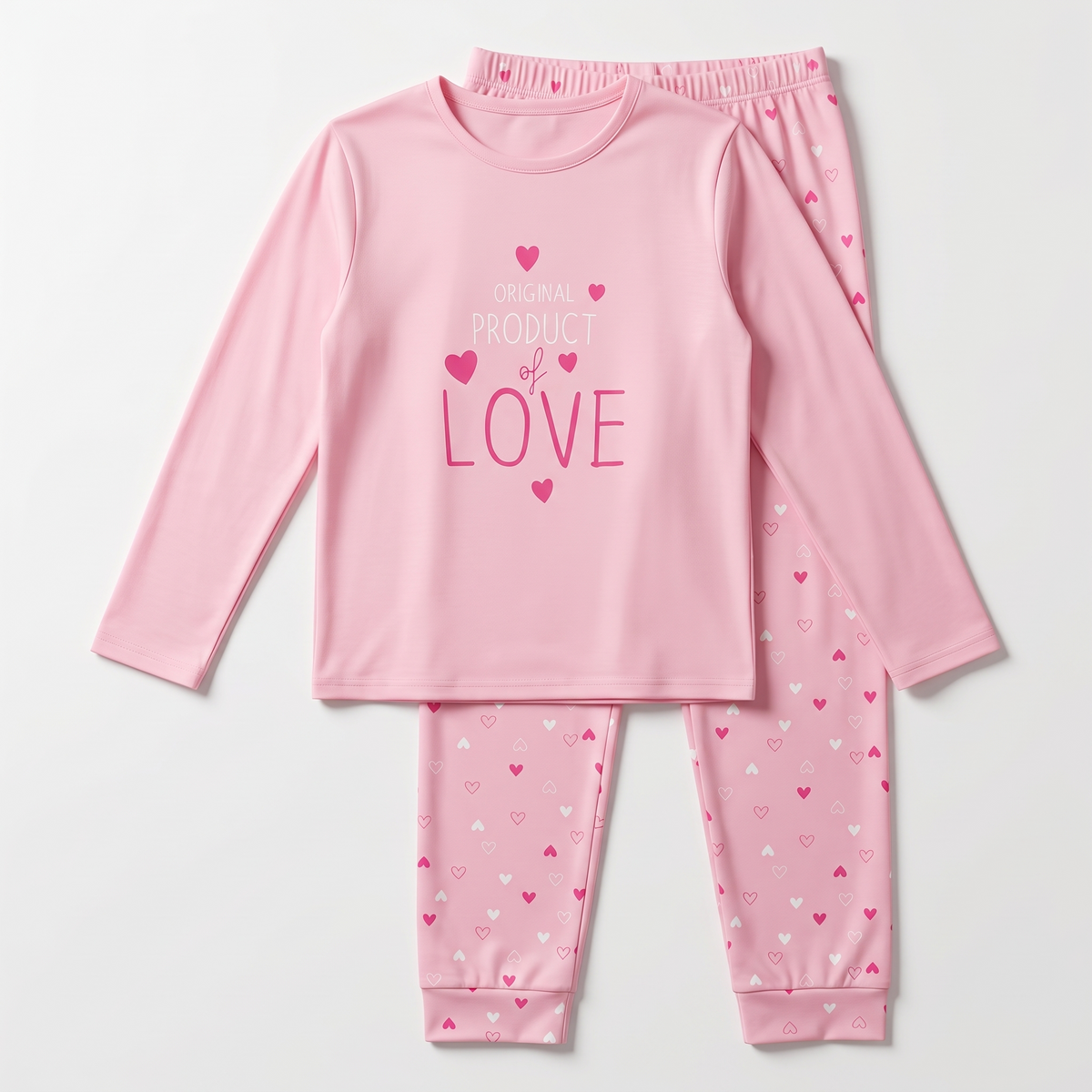 Womens L/S Pajama 2Pcs WB13021