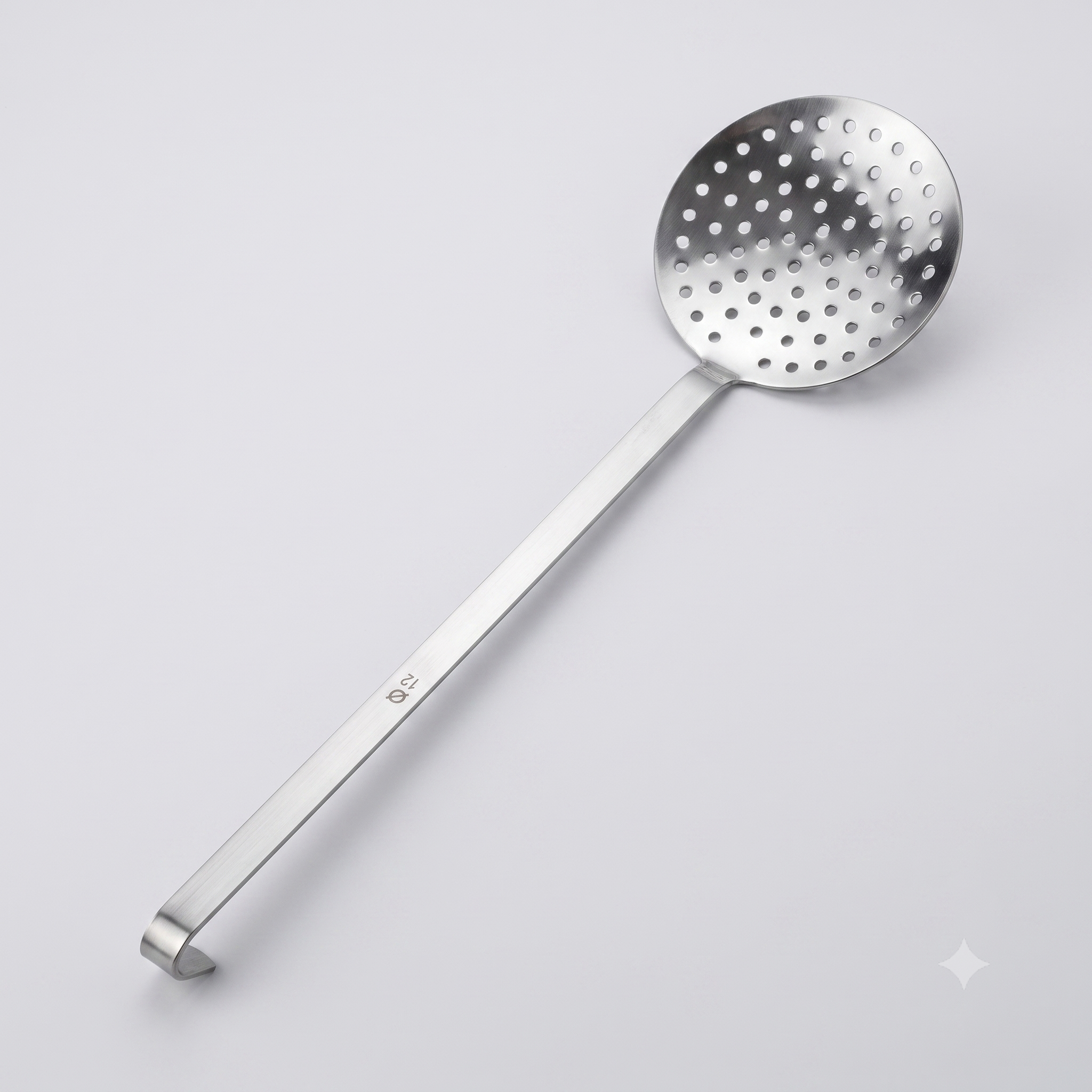 Steel Rice Ladle 12 4148