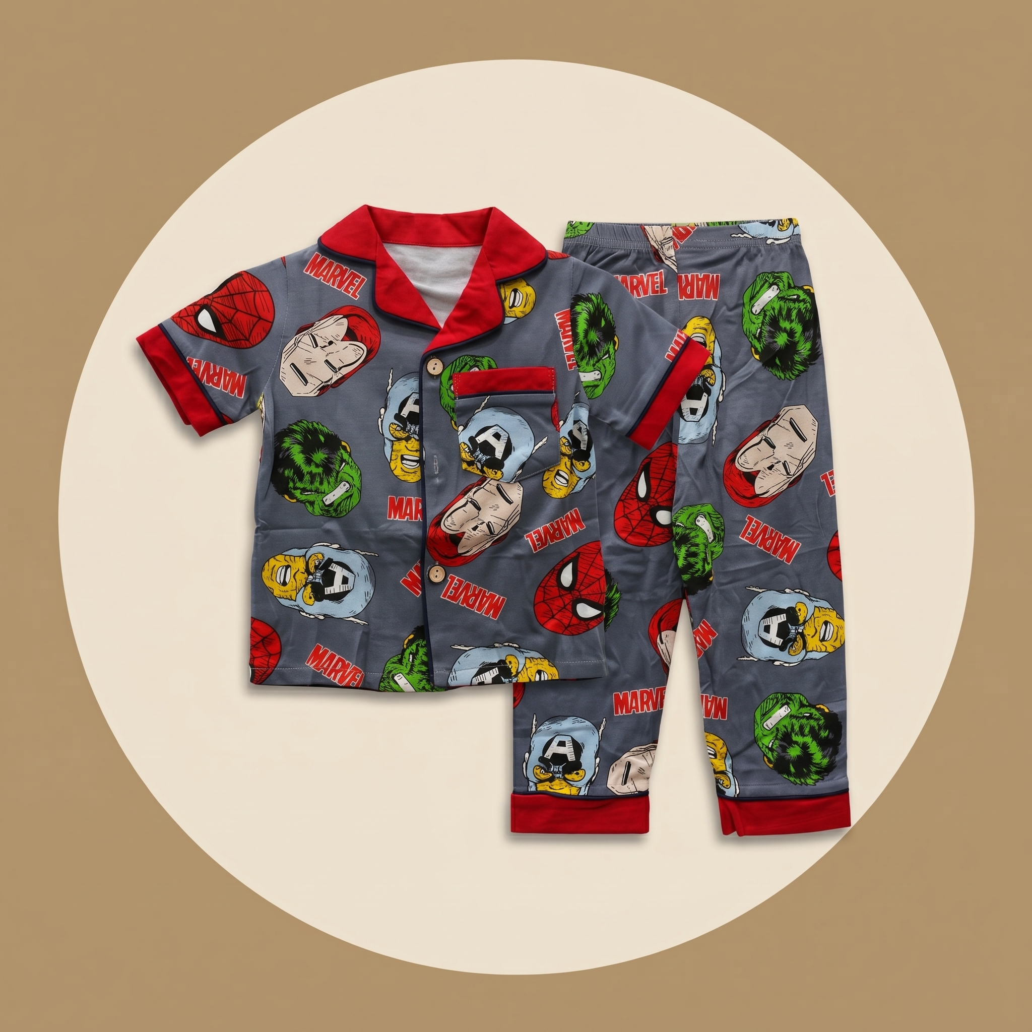 Marvel Avengers Kids H/S Pajamas