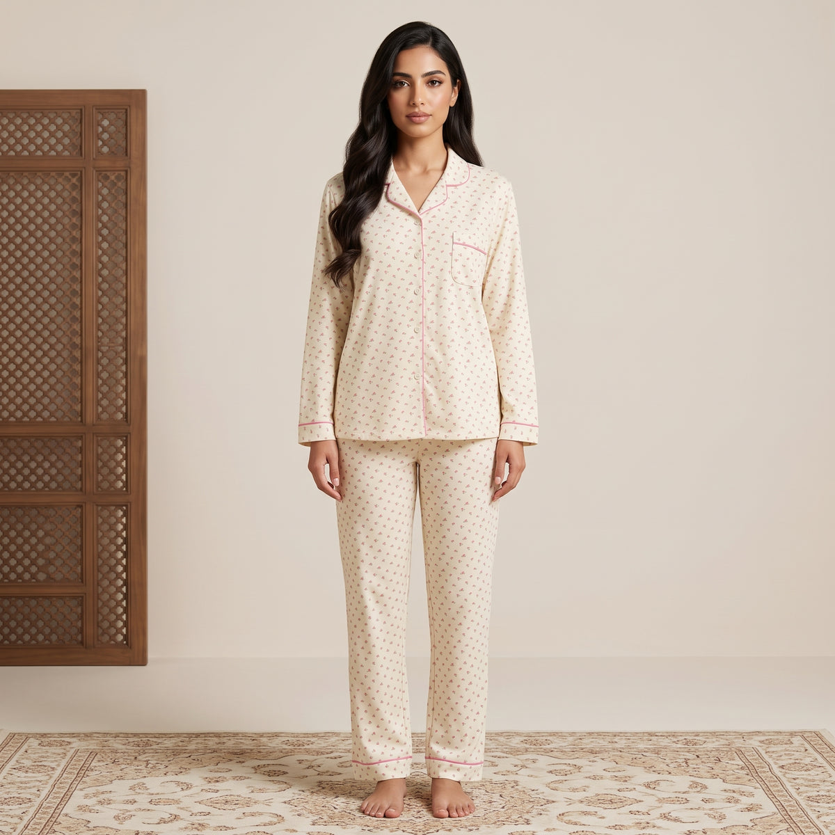 Womens Pajamas 2Pcs SH-44904B