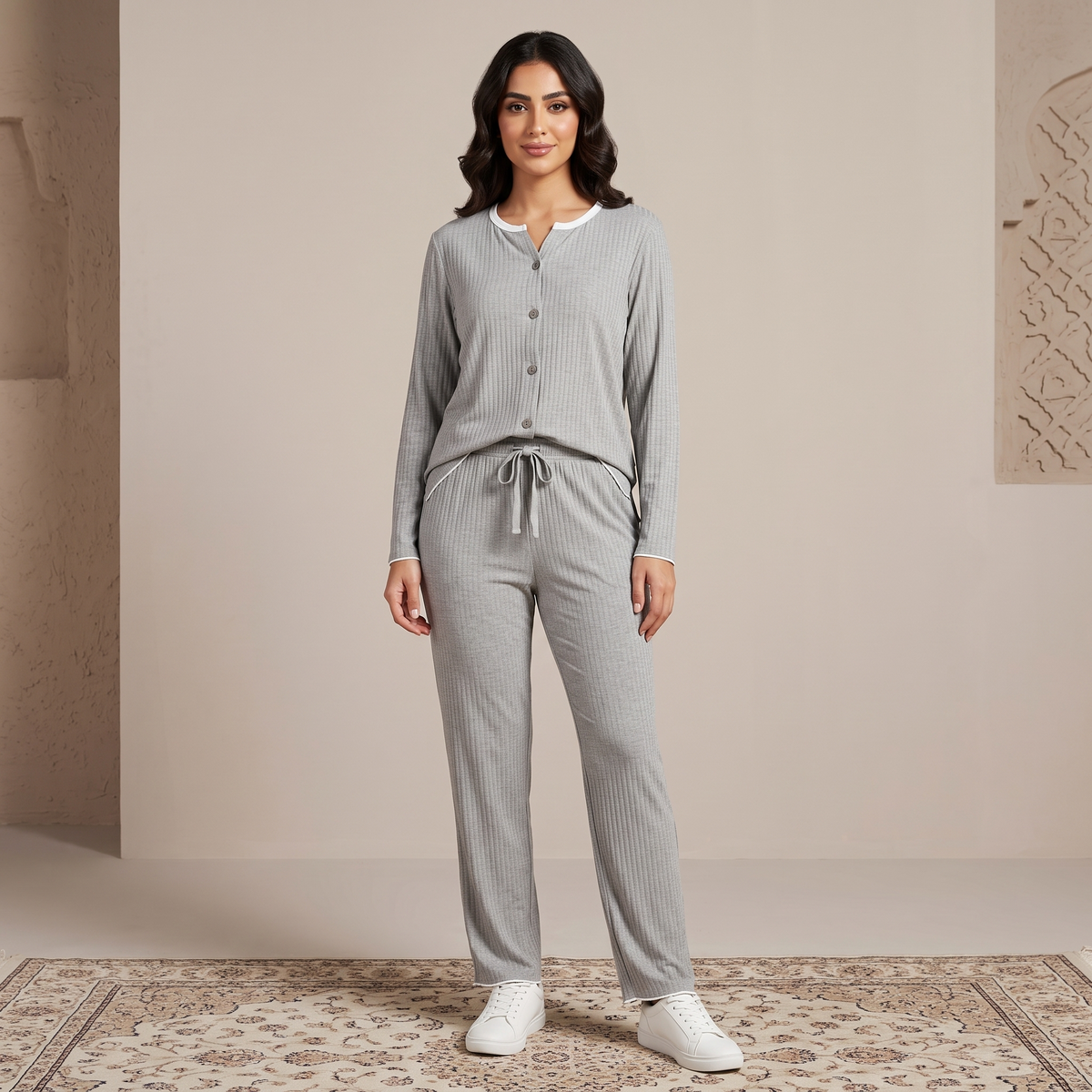 Womens Pajama 2Pcs HM-70617