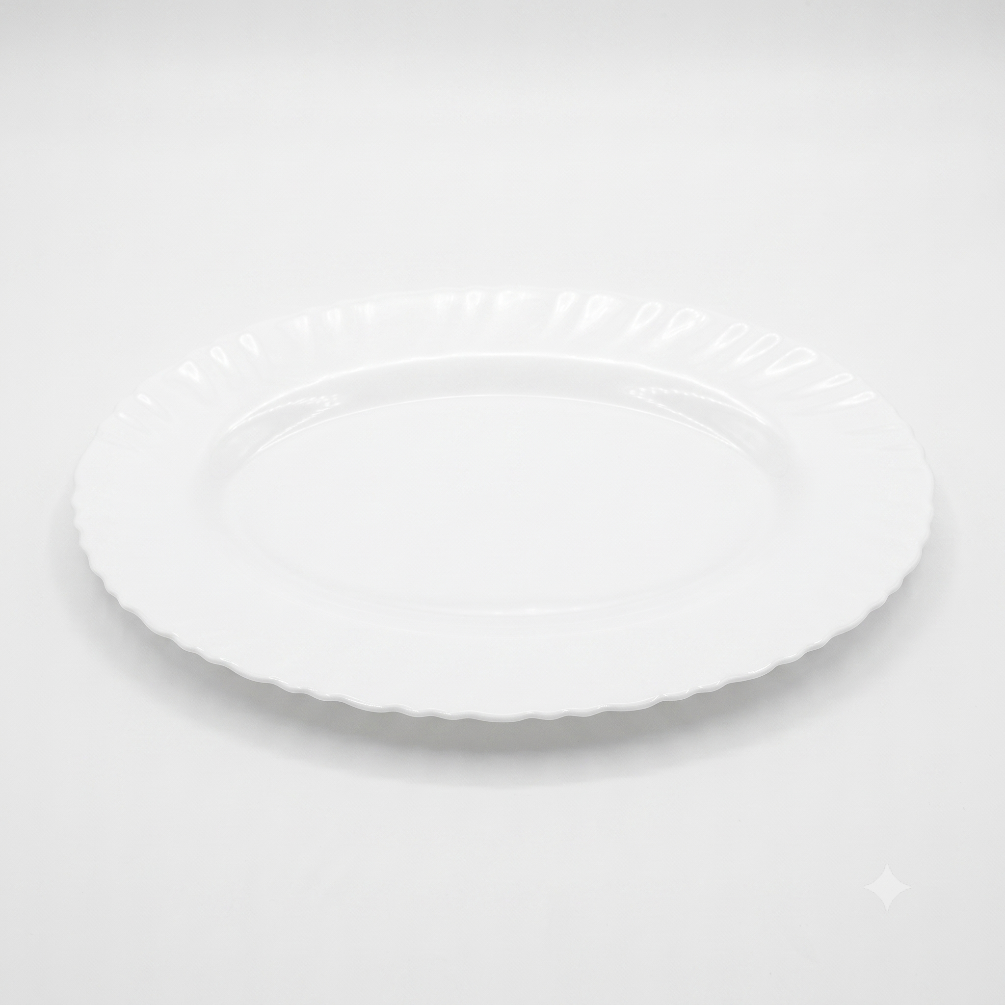White Oval Platter 13 Inch HBO3011