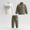 Kids Winter Pajama 3 Pcs CH-2227/2228