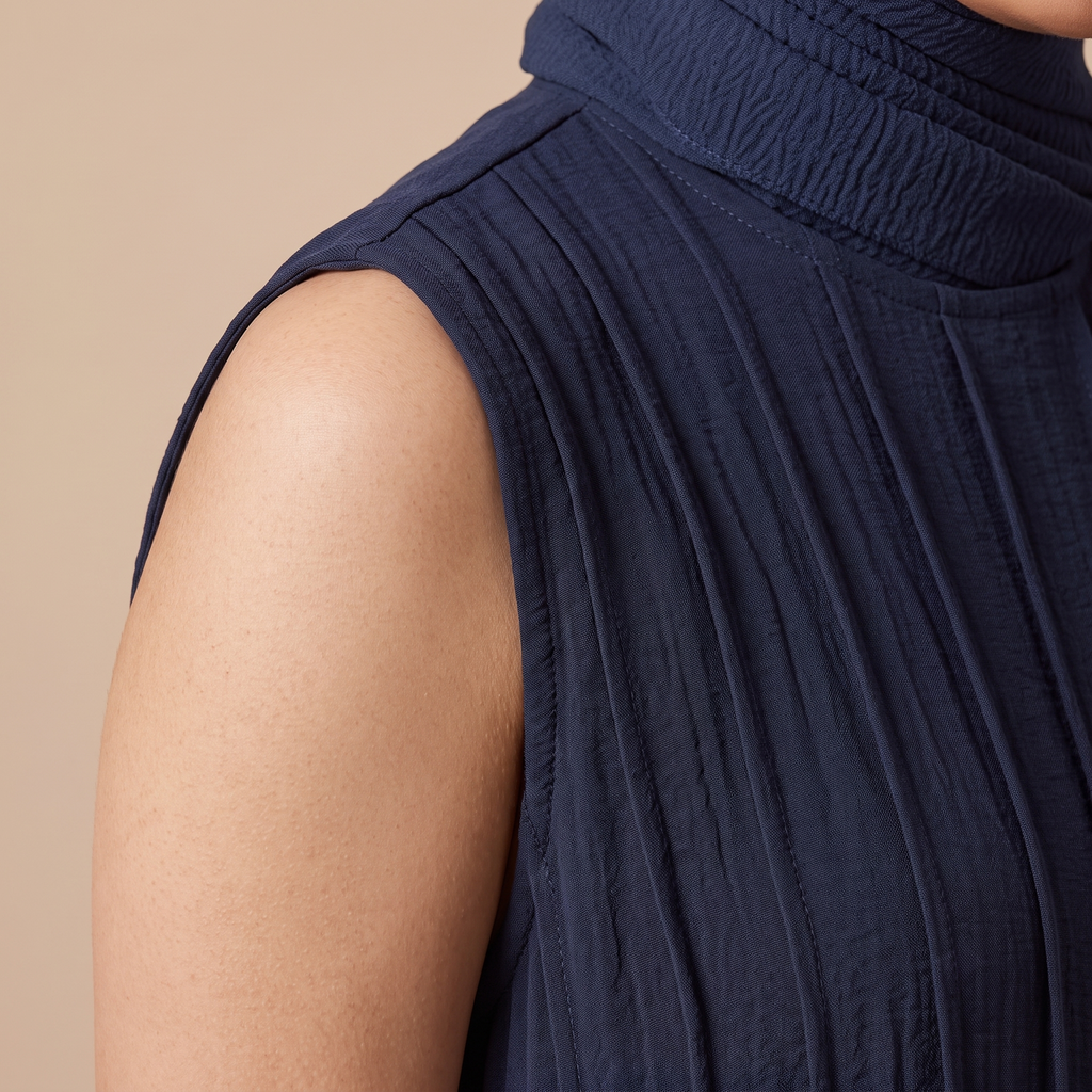 Womens Sleeveless Fustan 727