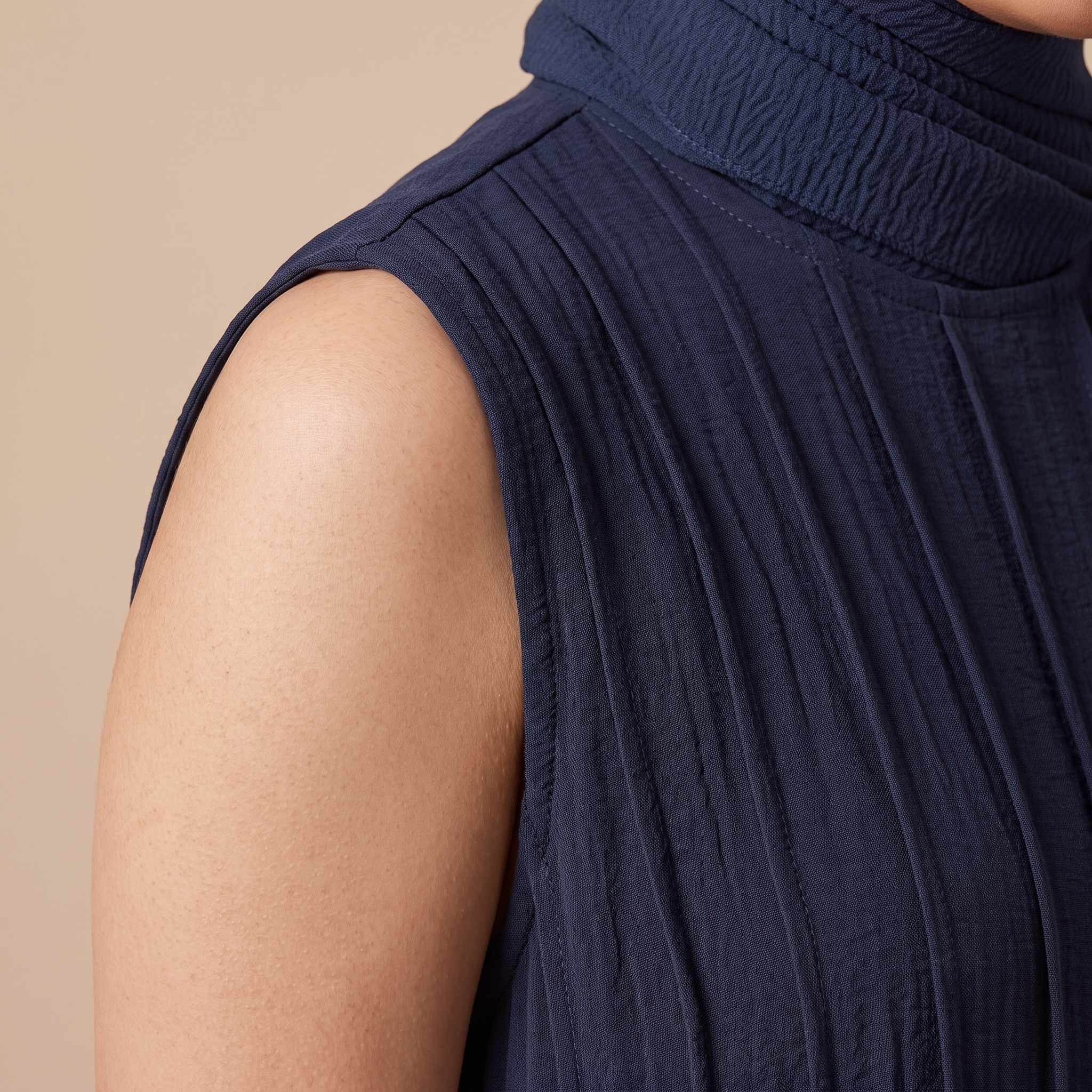 Womens Sleeveless Fustan 727