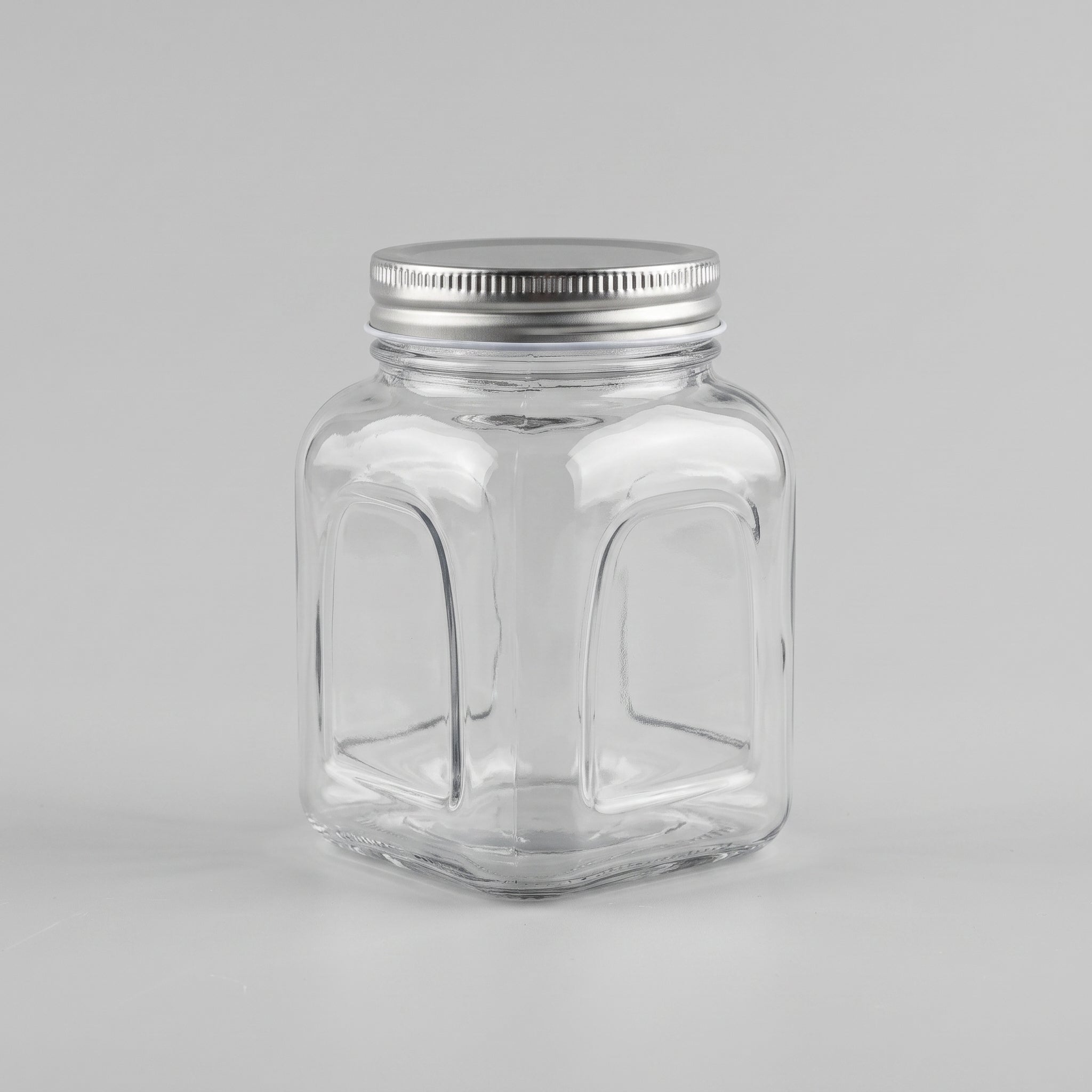 Glass jar with steel lid CR7501 BCL