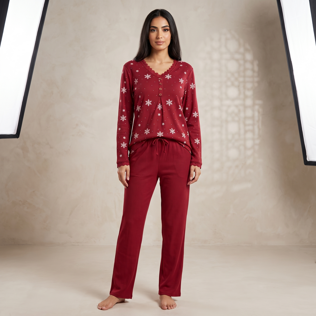 Womens Pajama 2Pcs HM-70560